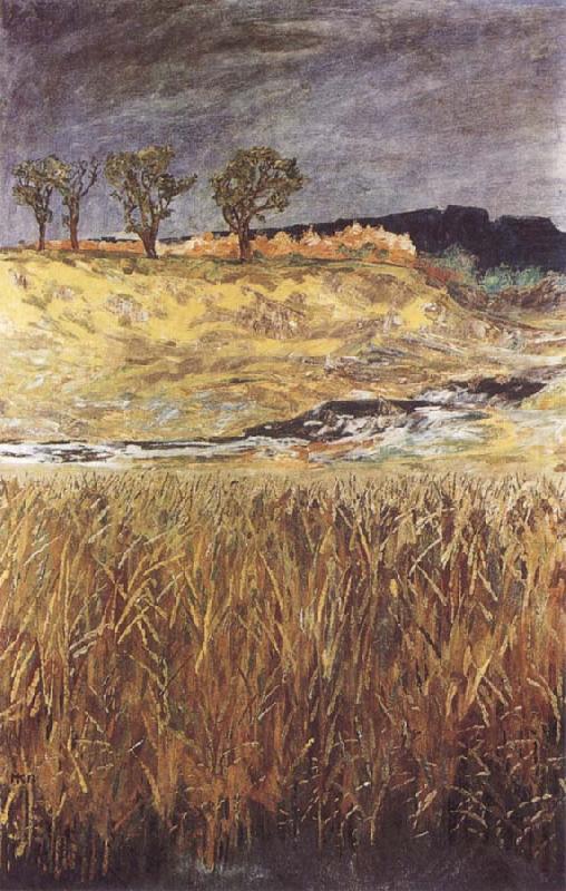 Max Klinger Landscape at the Unstrut china oil painting image